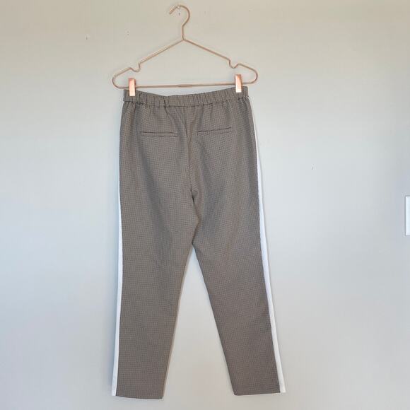 ASOS Womens Houndstooth Pants Size 4 Pockets Tapered Academia Preppy Office - Picture 8 of 8